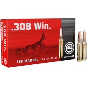 Патрони GECO .308 Win. TM PLUS – 11.0 g (170 gr)