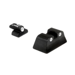 SA04Y S&W 3 Dot Green Front & Yellow Fixed Rear Night Sights 