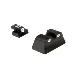 SA05: S&W 3 Dot Green Front & Green Fixed Rear Night Sights 