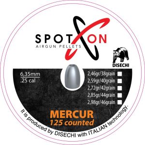 SPOTON 6.35mm Mercur 46 2.98 g. (125 τεμ.)