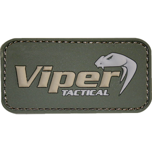 Καουτσούκ 3D patch Viper Logo Καουτσούκ Patches Πράσινο