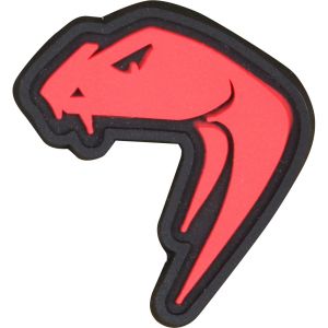 Καουτσούκ patch με φίδι Viper Rubber Patch Venom Red