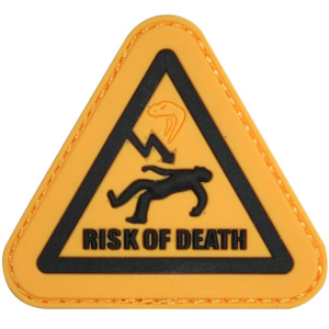 Καουτσούκ 3D patch Viper Morale Patch Κίνδυνος των νεκρών