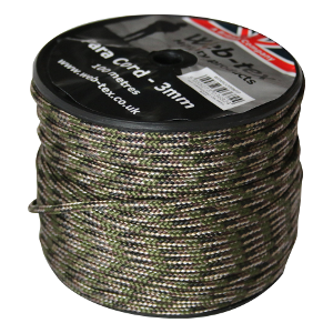 Κορδόνι αλεξιπτώτου 100 μέτρα Web-tex Paracord Reel MTP