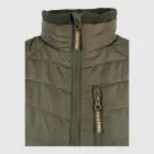 JACK PYKE Shires Giacca In Pile Verde Con Zip - Morbido Caldo 100% Poliestere Con Tasche
