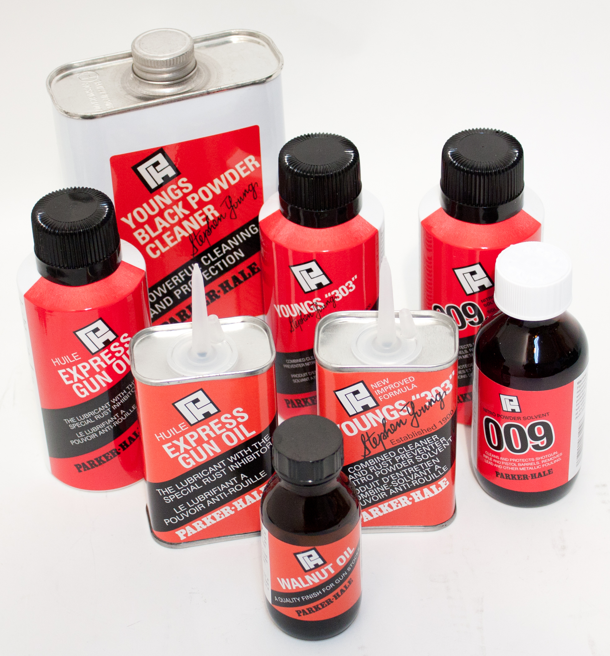 Почистващи препарати Parker Hale